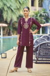 Celebrations By Ossm Viscose Roman Silk Online Co Ord Set Wholesale
